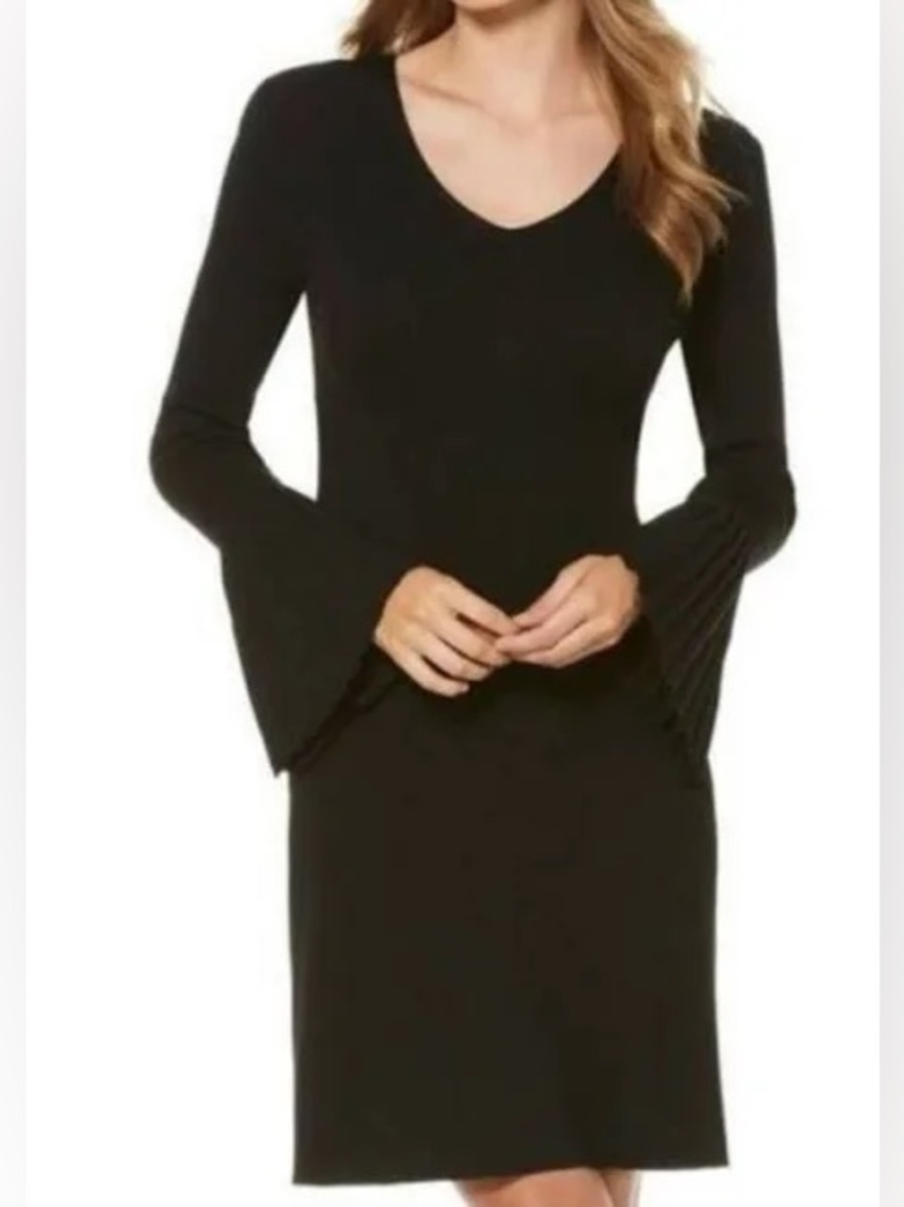 Laundry by Shelli Segal Ribbed Sweater Dress